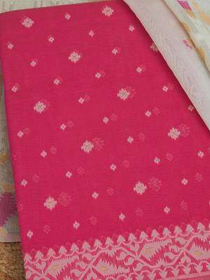 chanderi unstitched dress material 2