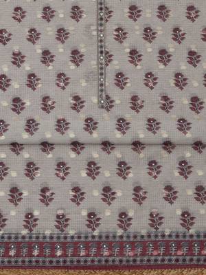 printed  cotton unstitched dress material 4