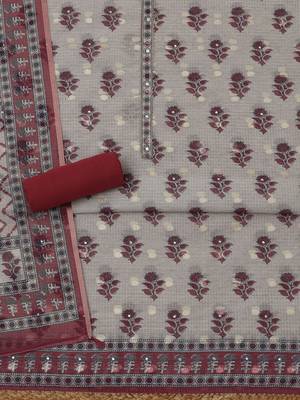 printed  cotton unstitched dress material 5