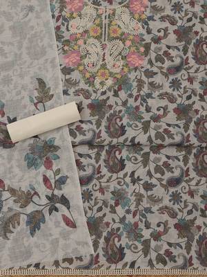 printed  cotton unstitched dress material 3