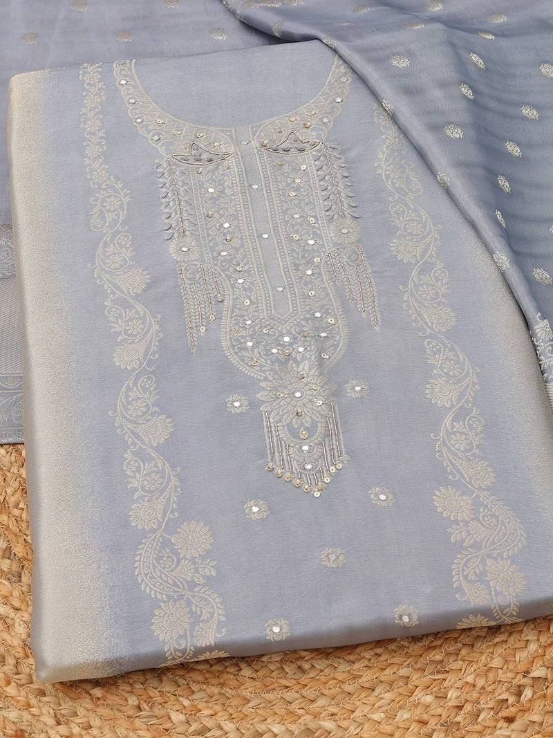 unstitched dress material
