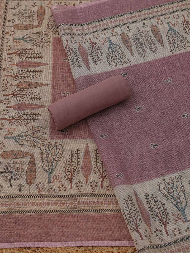 printed unstitched dress material