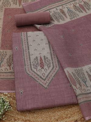 printed unstitched dress material 2