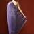 Purple embellished sequinned saree with blouse
