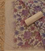 embroidered linen unstitched dress material