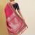 Pink fuchsia pink & silver ethnic motifs sequinned jashn banarasi saree