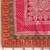 Pink fuchsia pink & silver ethnic motifs sequinned jashn banarasi saree