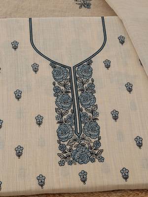 printed unstitched dress material 2