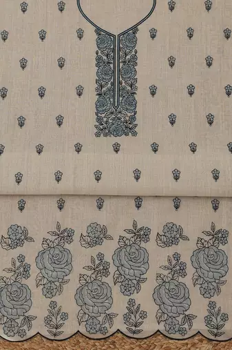 printed unstitched dress material