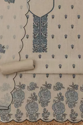 printed unstitched dress material
