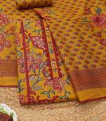 printed unstitched dress material