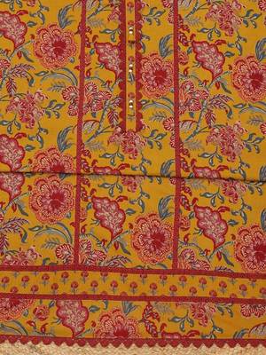 printed unstitched dress material 2