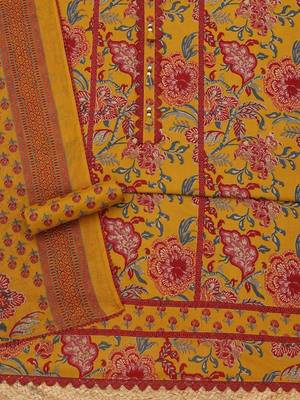 printed unstitched dress material 3