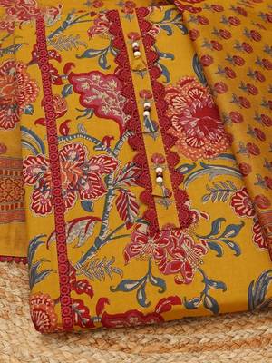 printed unstitched dress material 5