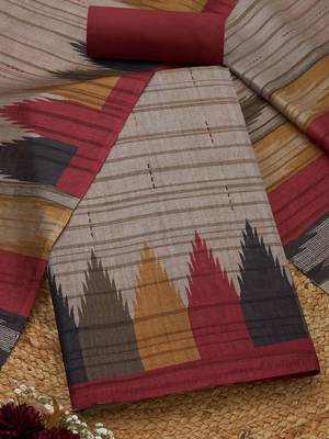printed unstitched dress material 1