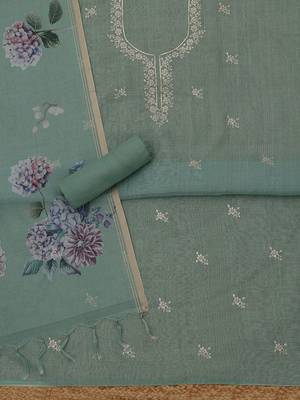 printed unstitched dress material 4