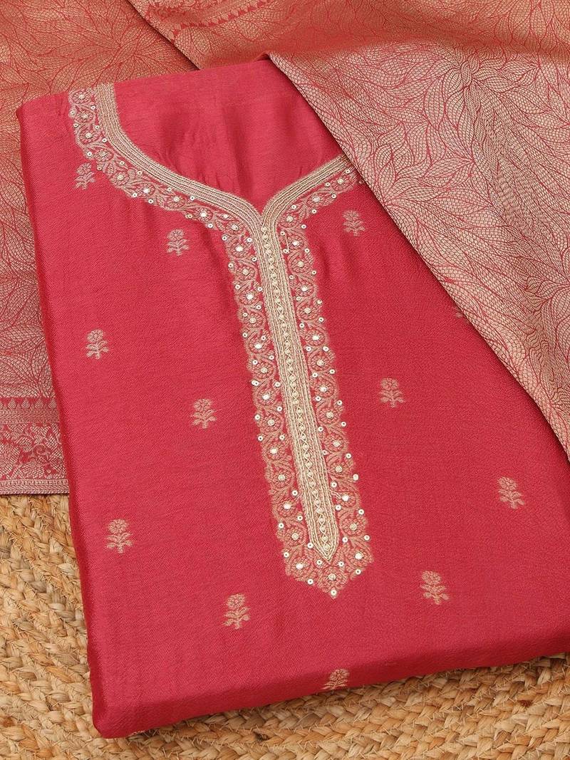 unstitched dress material
