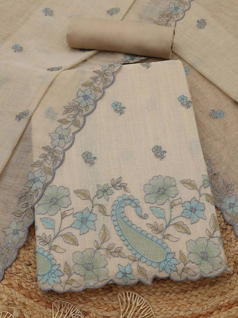 printed unstitched dress material