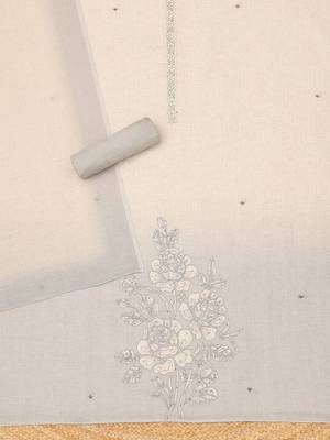 printed linen unstitched dress material 2
