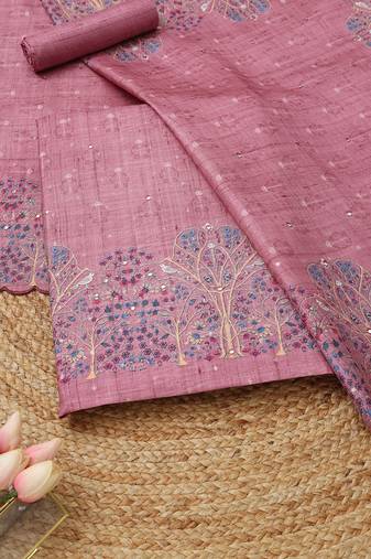 printed unstitched dress material