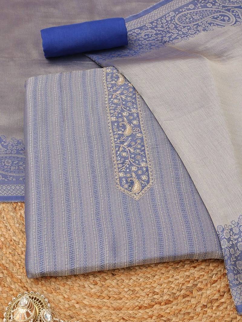 printed unstitched dress material