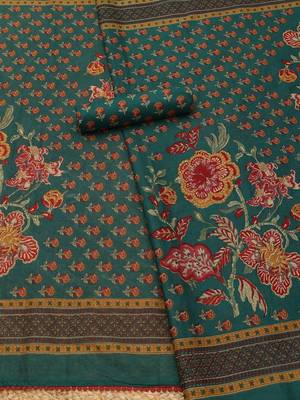 printed unstitched dress material 2