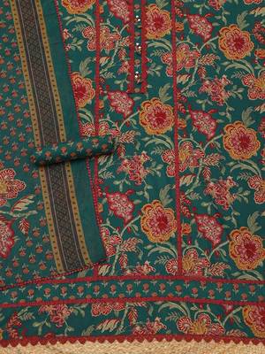 printed unstitched dress material 4