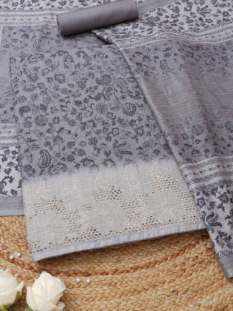 printed unstitched dress material