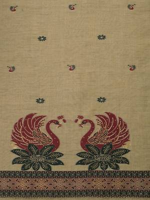 embroidered unstitched dress material 5