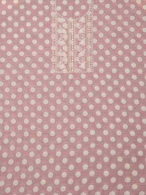 embroidered  cotton unstitched dress material 5