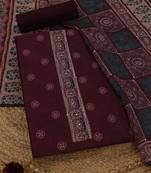 printed unstitched dress material