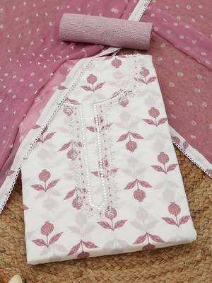 printed unstitched dress material 2