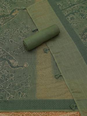 printed unstitched dress material 3
