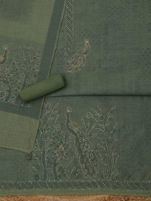 printed unstitched dress material 4