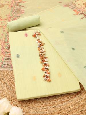 printed unstitched dress material 1