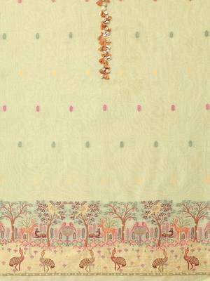printed unstitched dress material 4