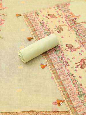 printed unstitched dress material 5