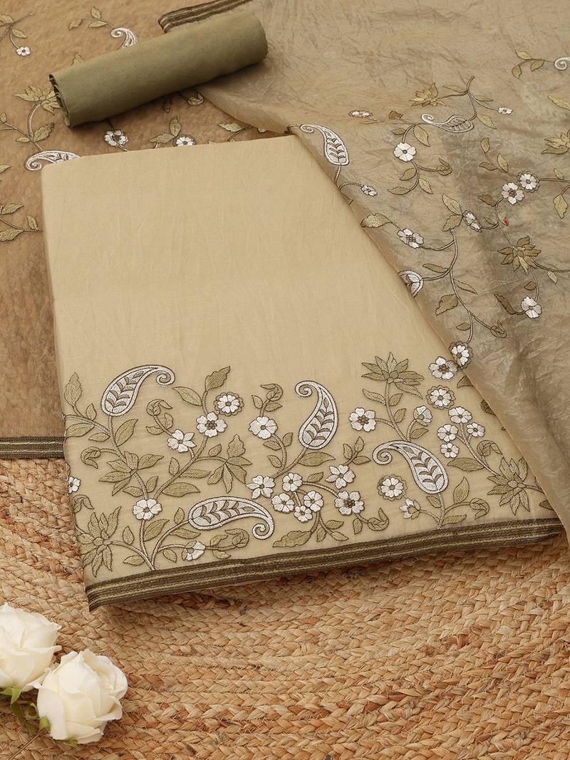 printed unstitched dress material