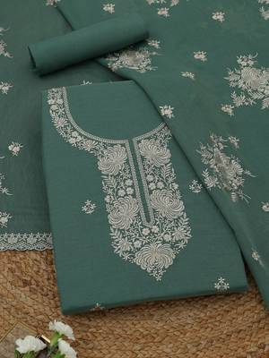 printed unstitched dress material 1