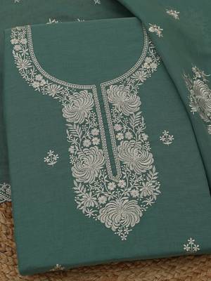 printed unstitched dress material 5