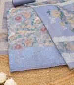 printed unstitched dress material
