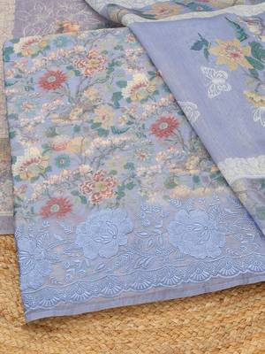 printed unstitched dress material 4