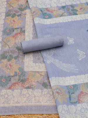 printed unstitched dress material 5