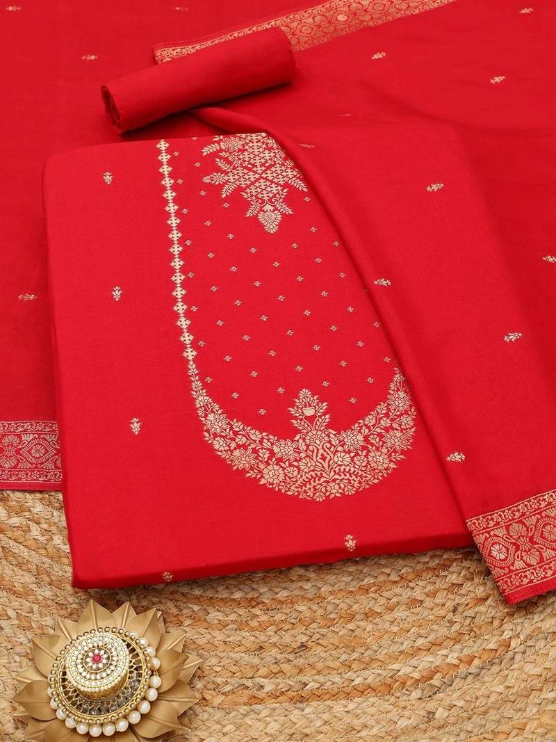 printed unstitched dress material