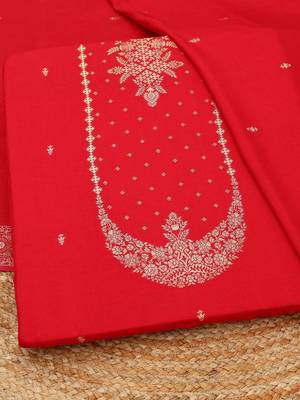 printed unstitched dress material 5