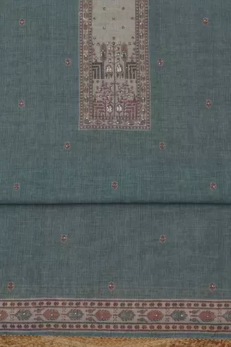 printed unstitched dress material