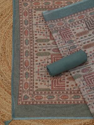 printed unstitched dress material 4