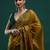 Mustard woven designed  muga sarees
