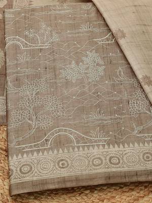 printed unstitched dress material 2