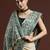 Beige woven design saree with blouse